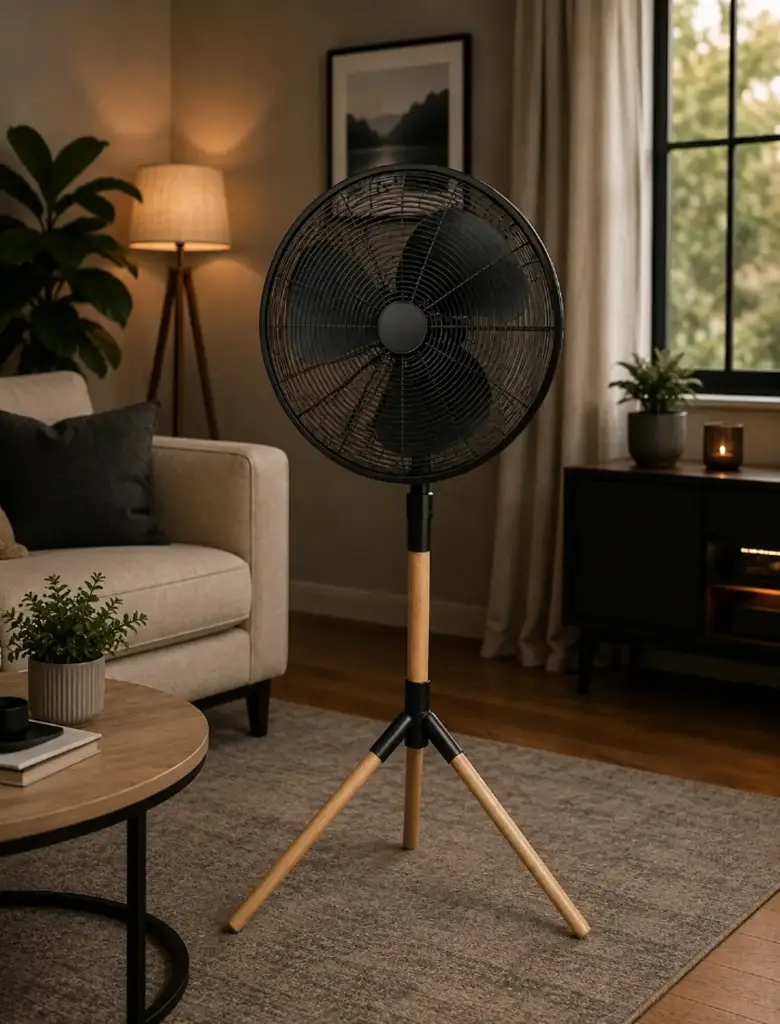 Russell Hobbs Rhmpf4 Metal Pedestal Fan