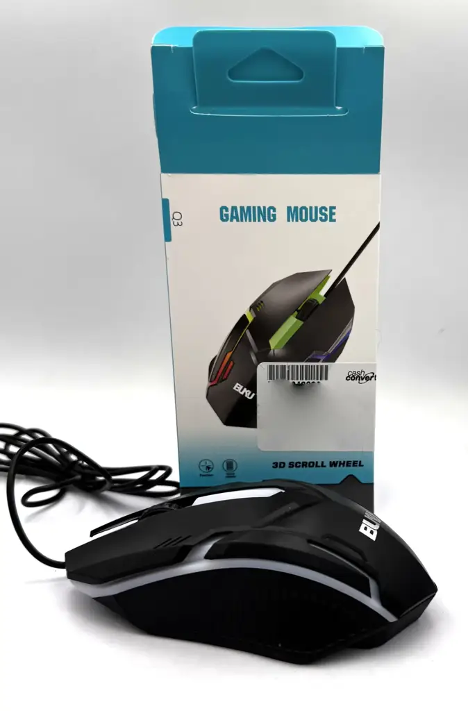 Buku Q3 Wired Gaming Mouse With 3D Scroll Wheel