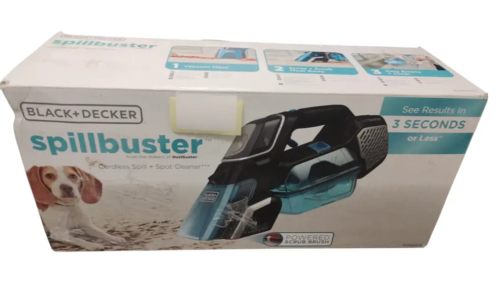 Black Decker Vacuum Cleaner Spill Buster