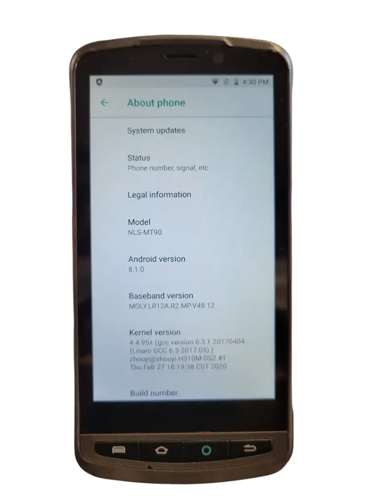 Newland Nls- Mt90 Mobile Phone - View 2