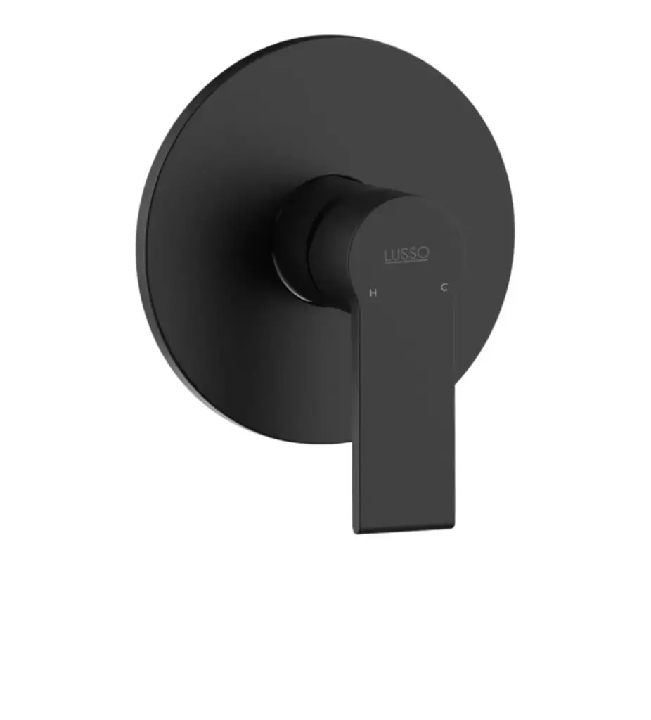 Lusso Liro Black Concealed Mixer - View 2