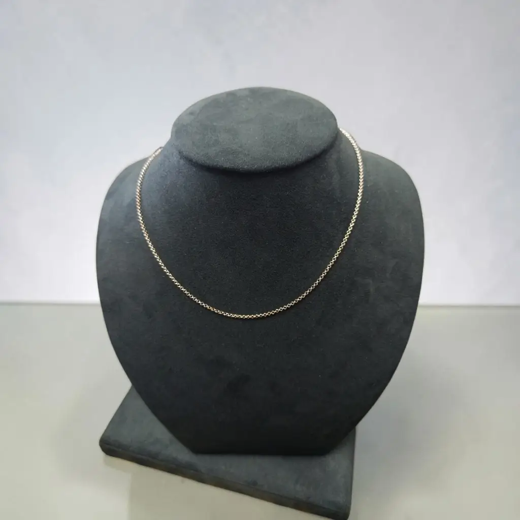Silver Chain Belcher Necklace