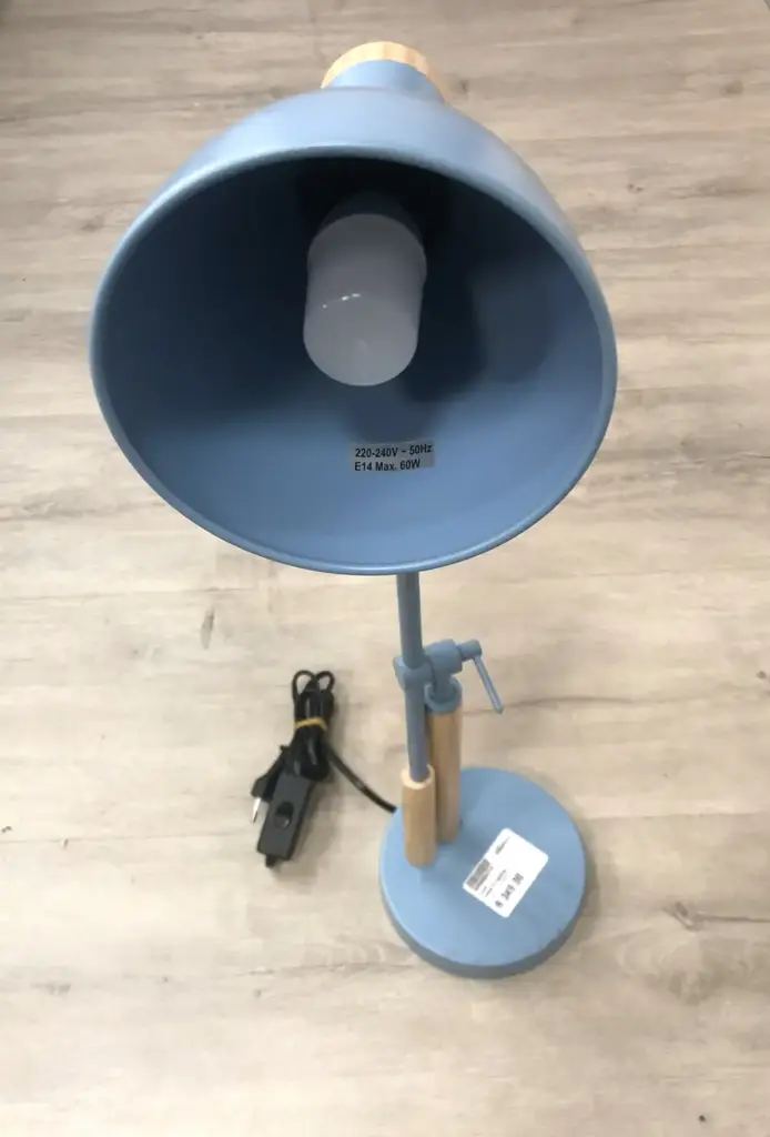 Greenville K4047e14 Blue Study Lamp