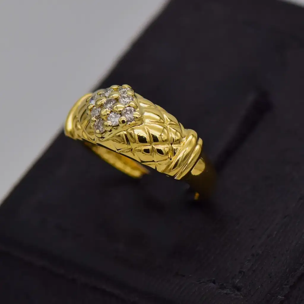 18ct Yellow Gold Dress Ring