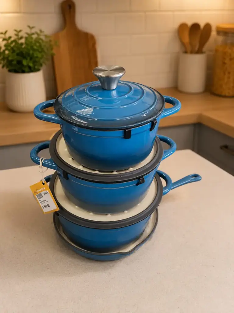 7Piece Cast Iron Pot Set