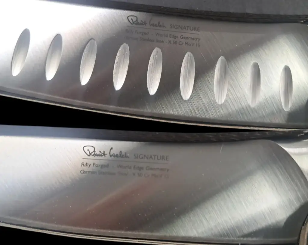 Robert Welch Santoku Dicing Knife - View 3