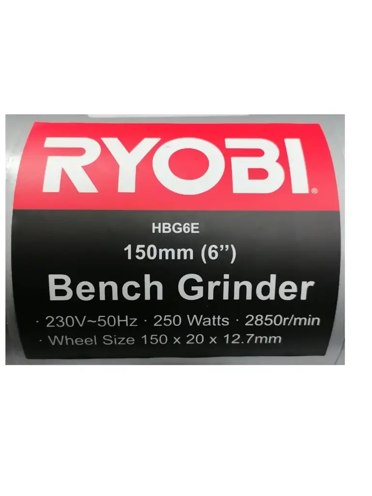 Ryobi 150Mm 200W 1/3Hp Bench Grinder - View 3
