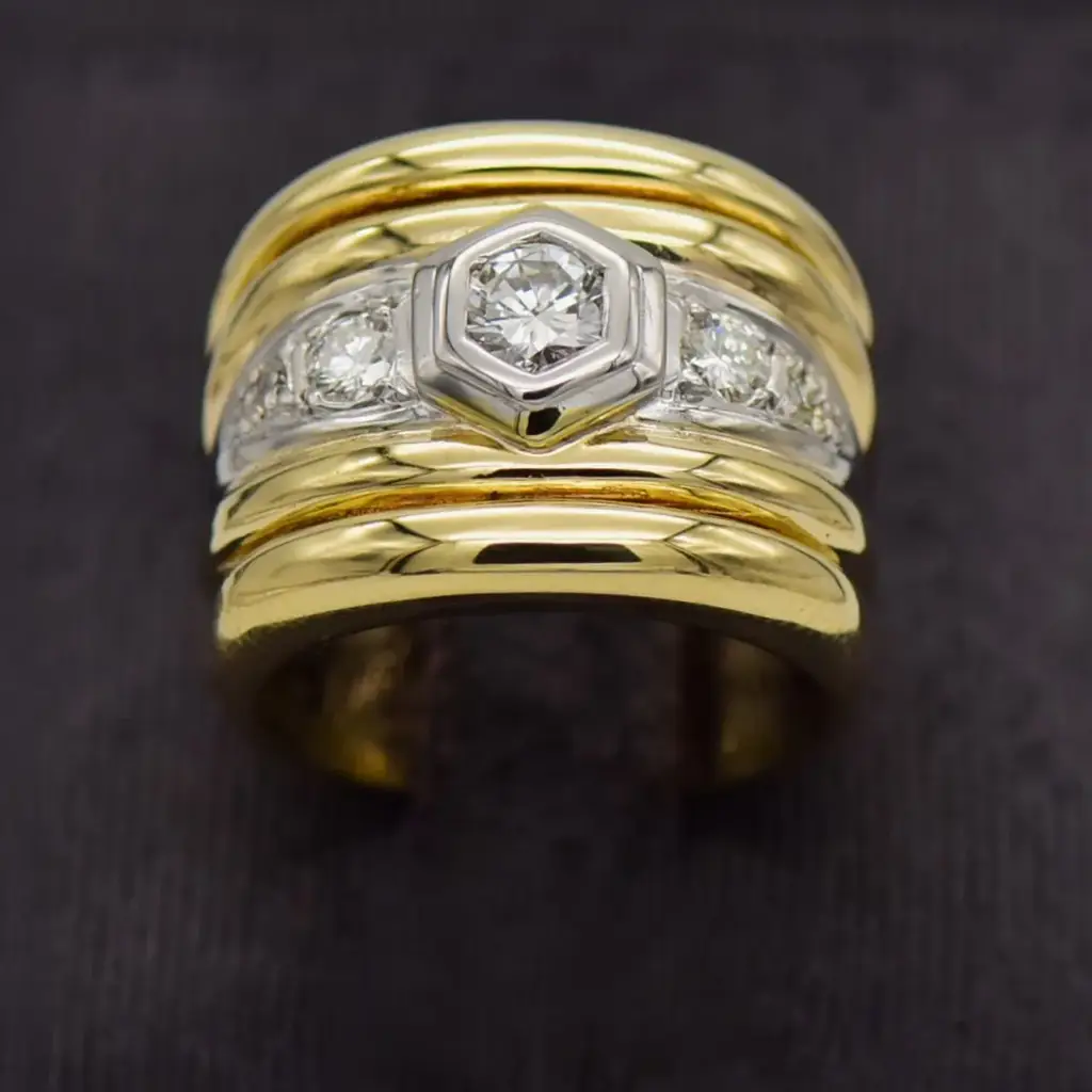 9ct Yellow Gold Dress Ring
