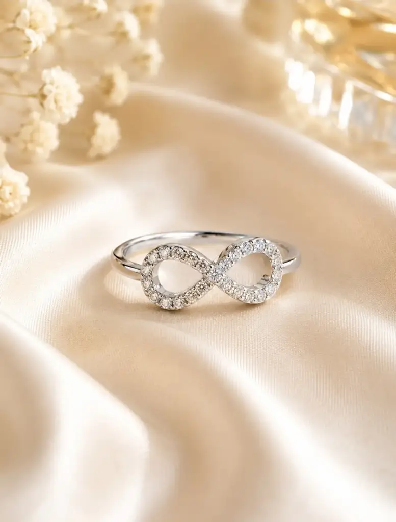 925 Infinity Ring - View 2