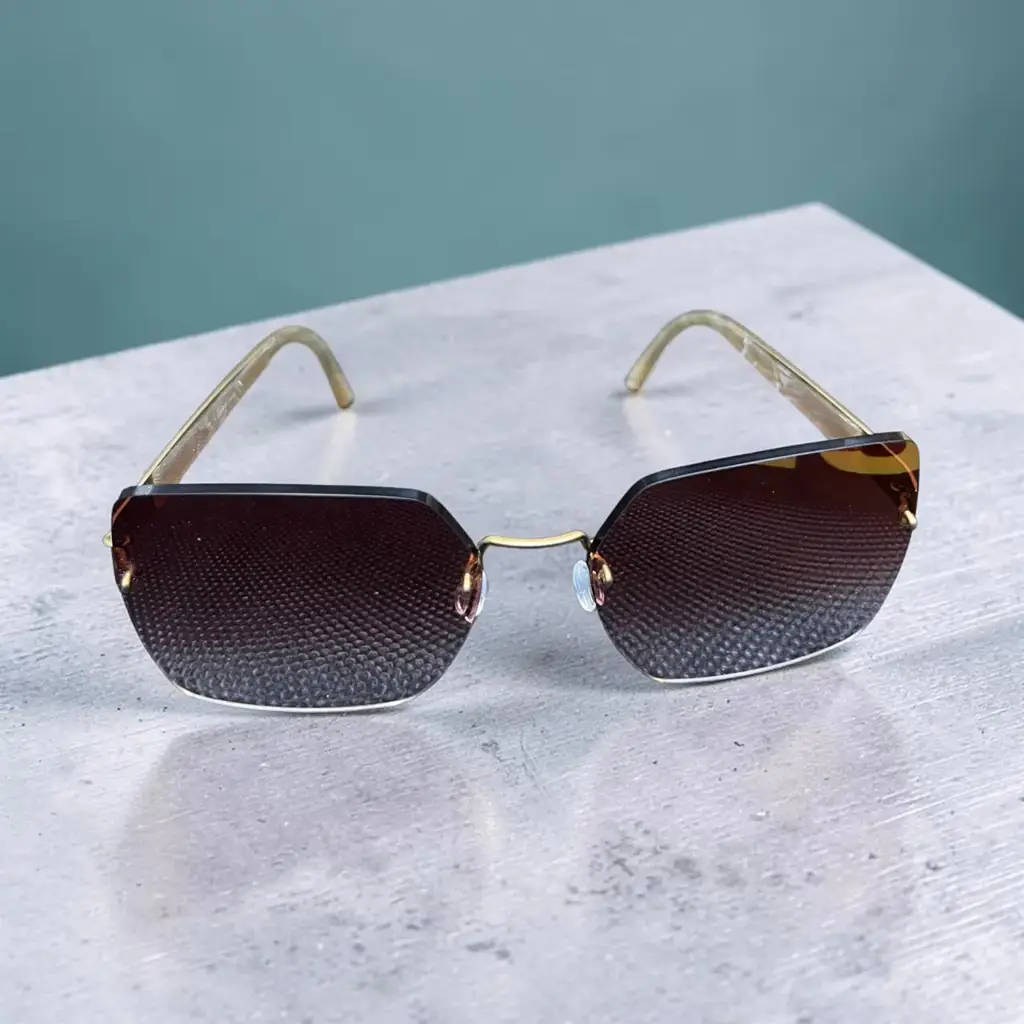 Linderg Rose Gold Sunglasses