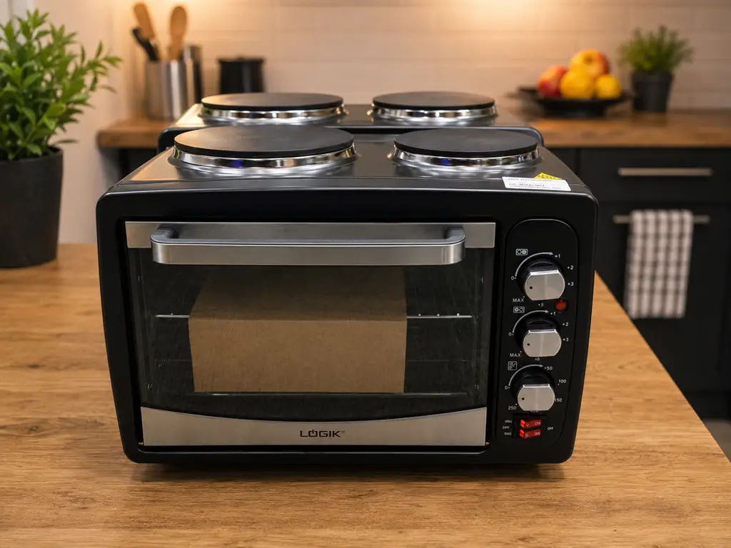 Logik 26L Compact Oven With Hotplates