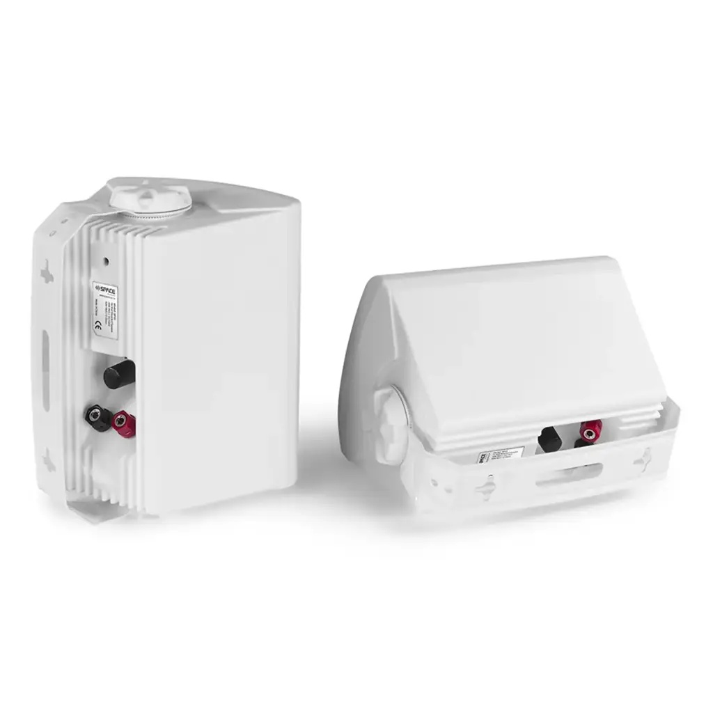 Space Audio Sp01-W Series Surround Sound Speakers Pair (White) - View 3