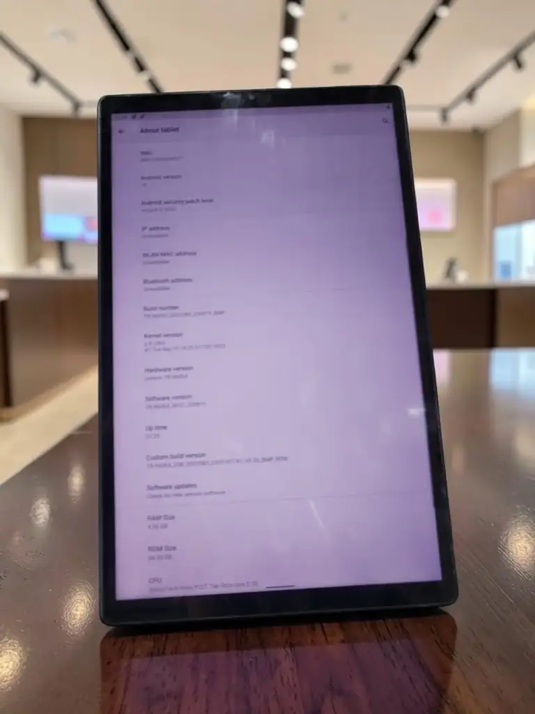 Lenovu M10 Tablet