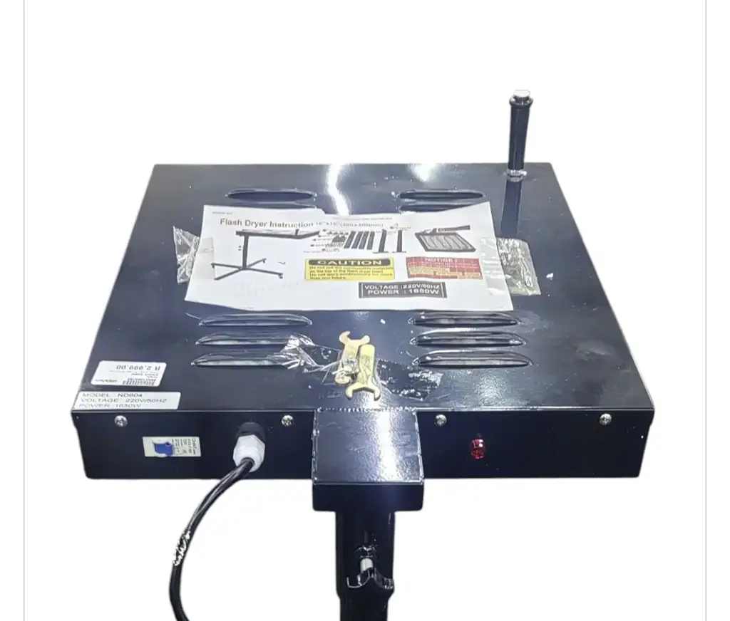 Professional 16" X 16" Screen Printing Flash Dryer: - View 2