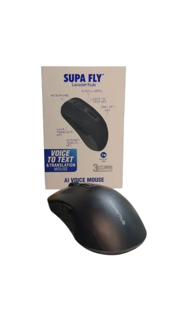 Supa Fly Ai Mouse Voice-To-Text For Apple & Windows Laptops
