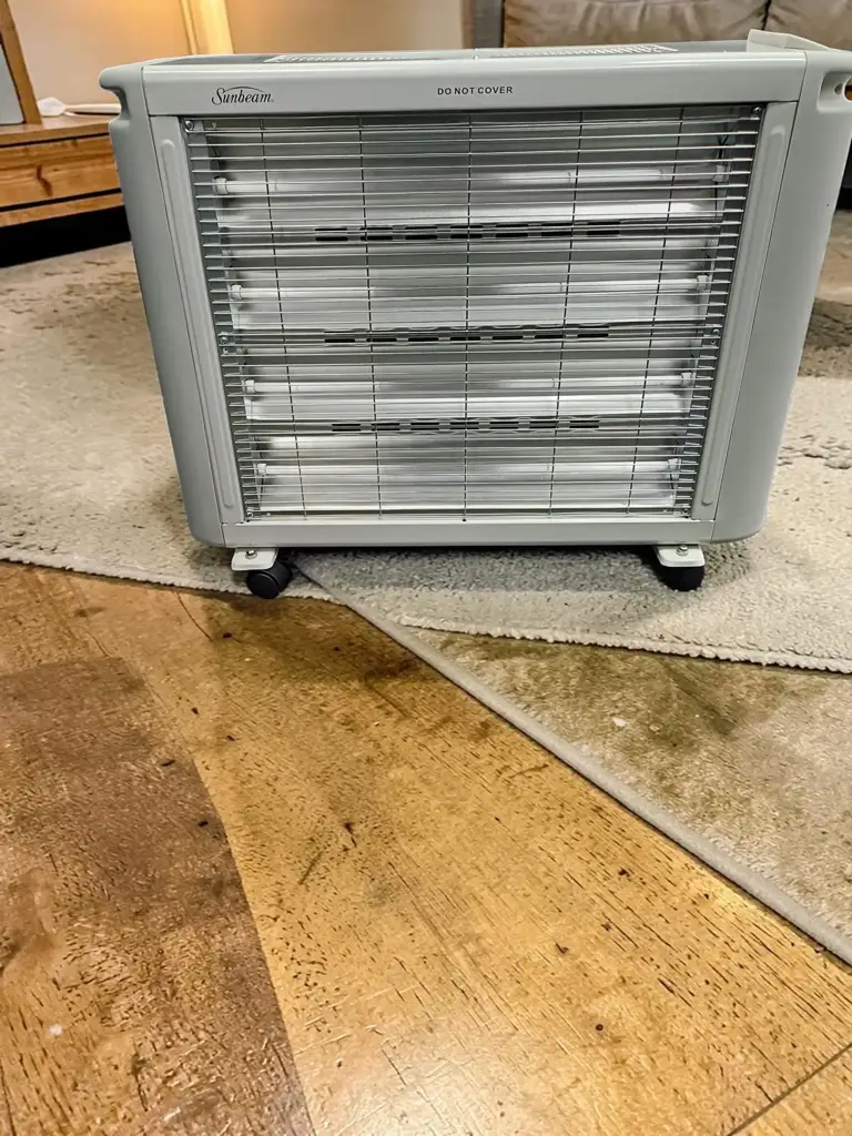 Sunbeam Sbh-600 Heater With Humidifier