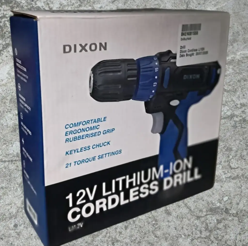 Dixon Li12v Mini Cordless Drill