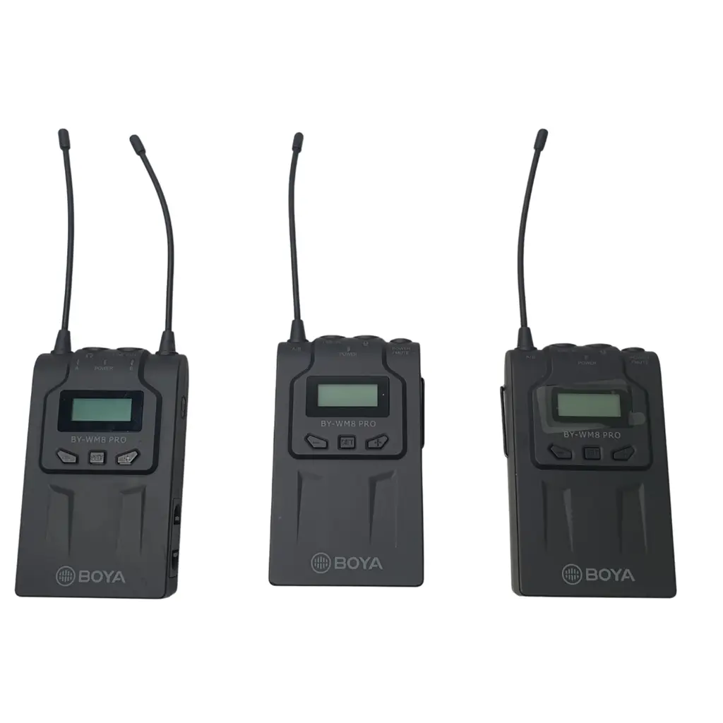 Boya By-Wm8 Pro Dual Channel Lavalier System