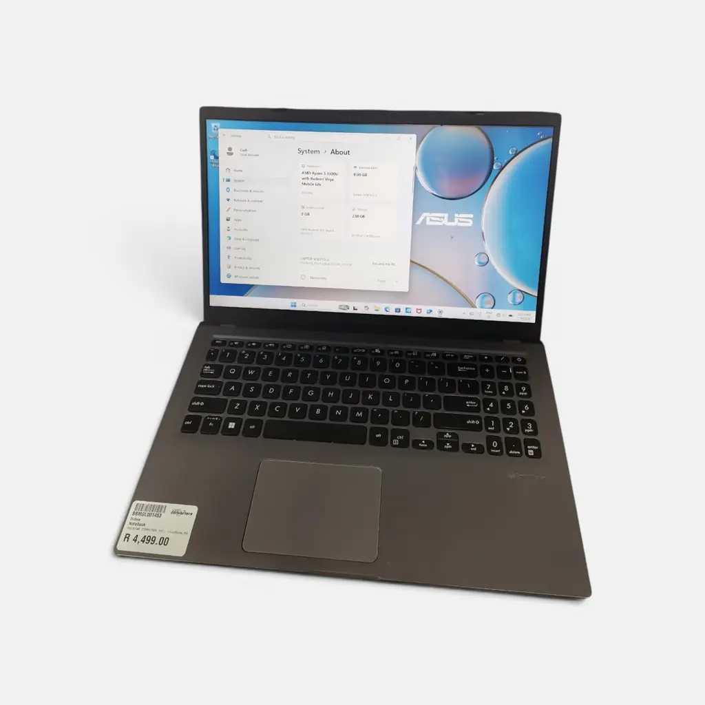 Vivobook_Asuslaptop X515da_M515da Ram 8Gb 256Gb Ssd Laptop