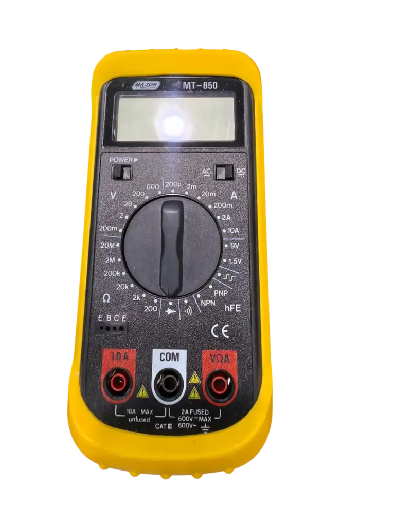Major Tech Multimeter Mt-850
