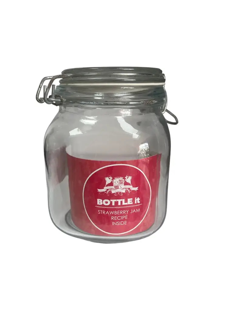 Storage Jar With Clip Lid