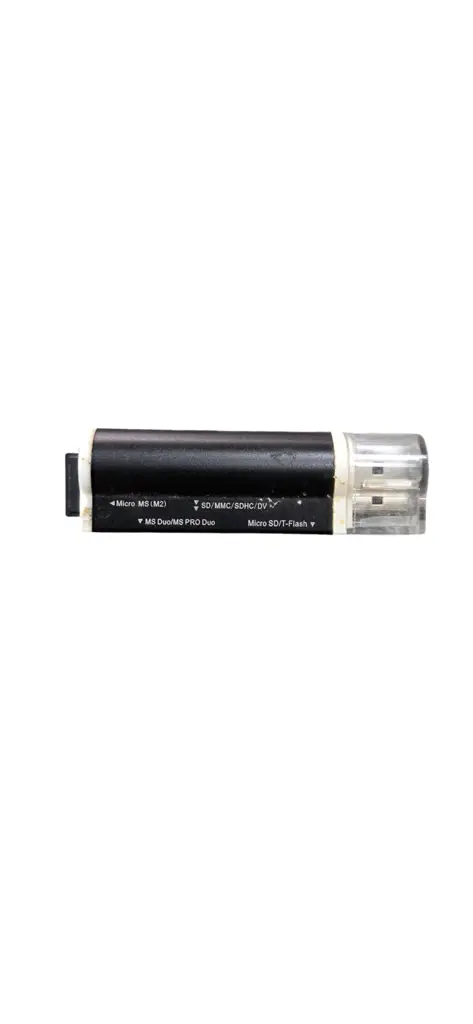 Usb Card Reader All-In-One - Black - View 2