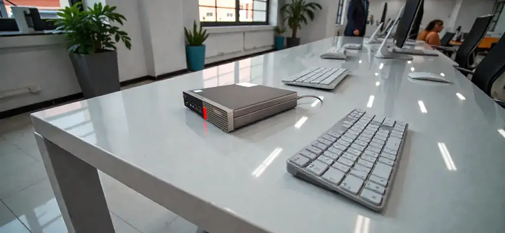 Lenovo Thinkcentre M710qdesktop Pc - View 2