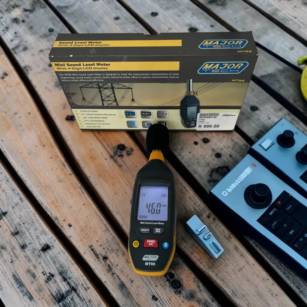 Major Tech Mini Bluetooth Sound Level Meter (Mt95)