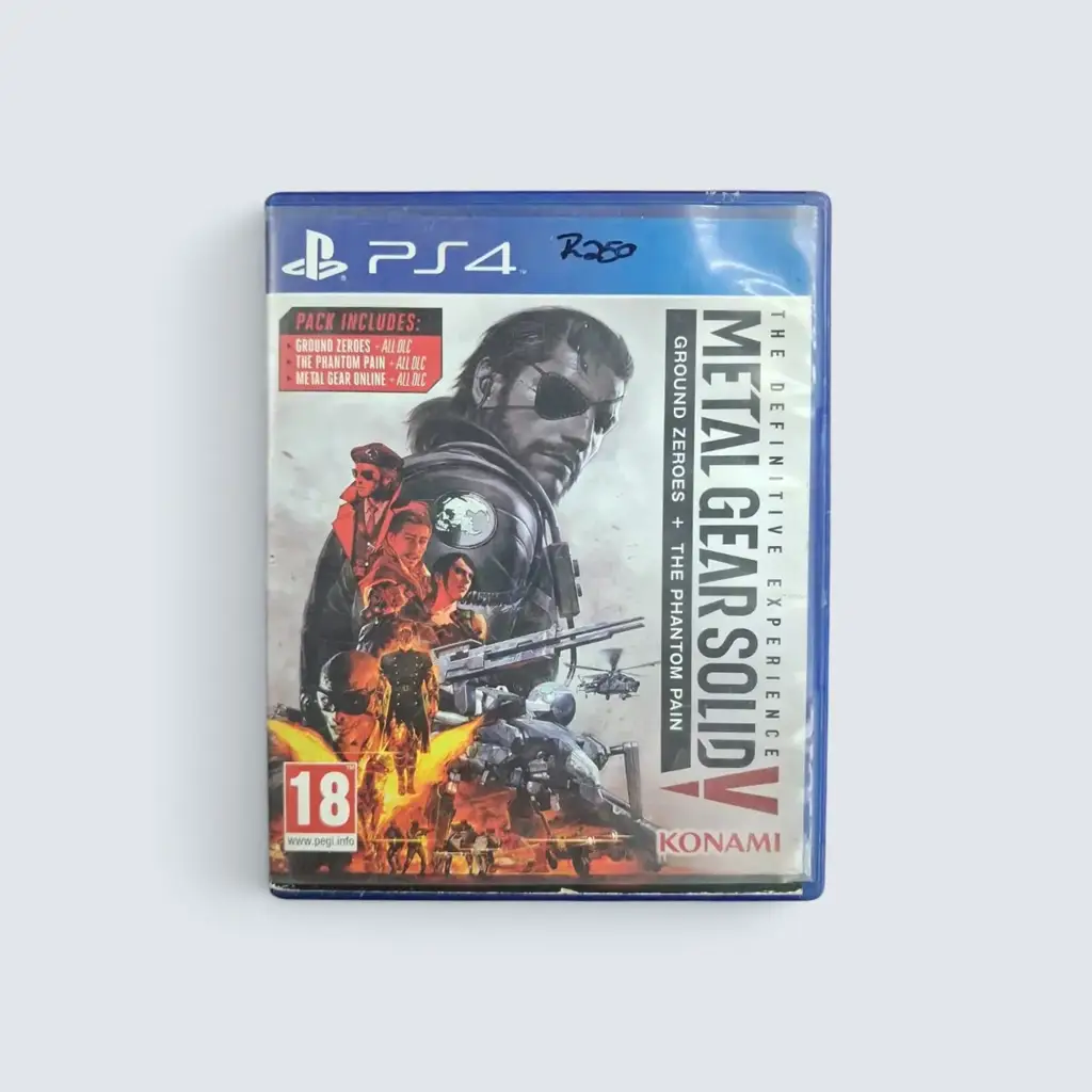 Ps4 - Metal Gear Solid V: The Definitive Experience - Game Disc - View 2