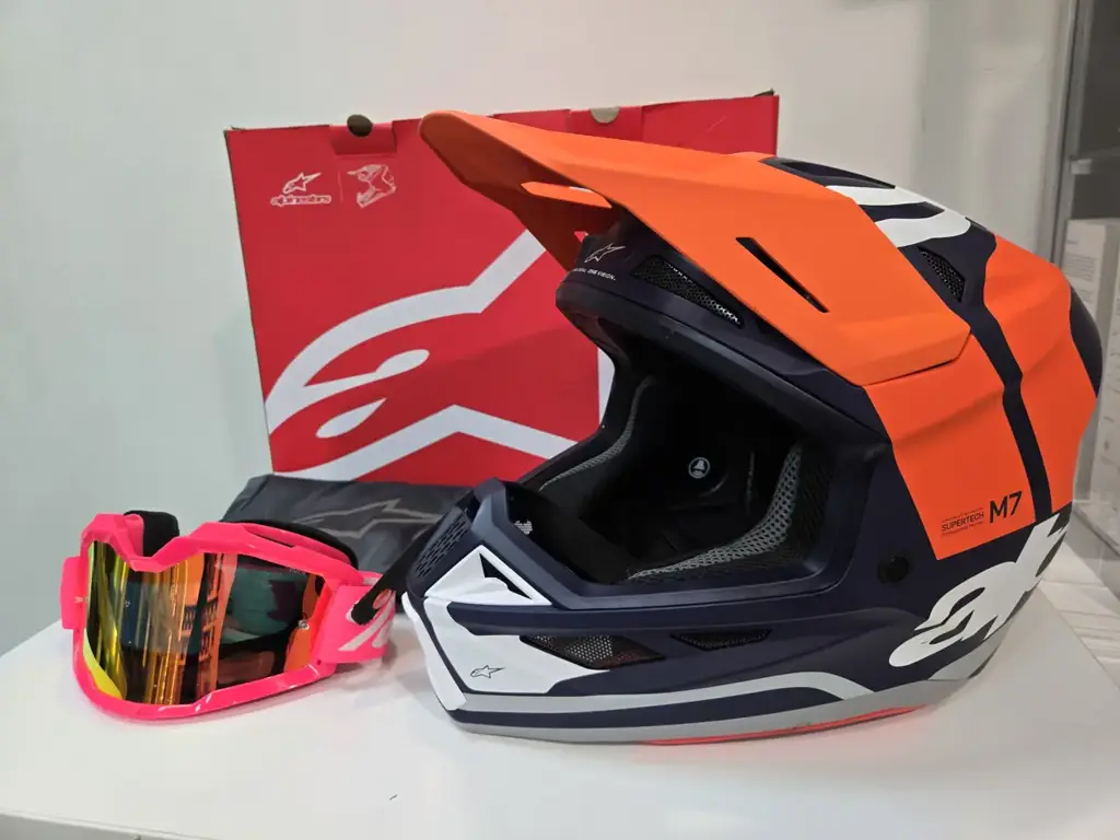 Alpinestars S-M7 Core Motocross Helmet