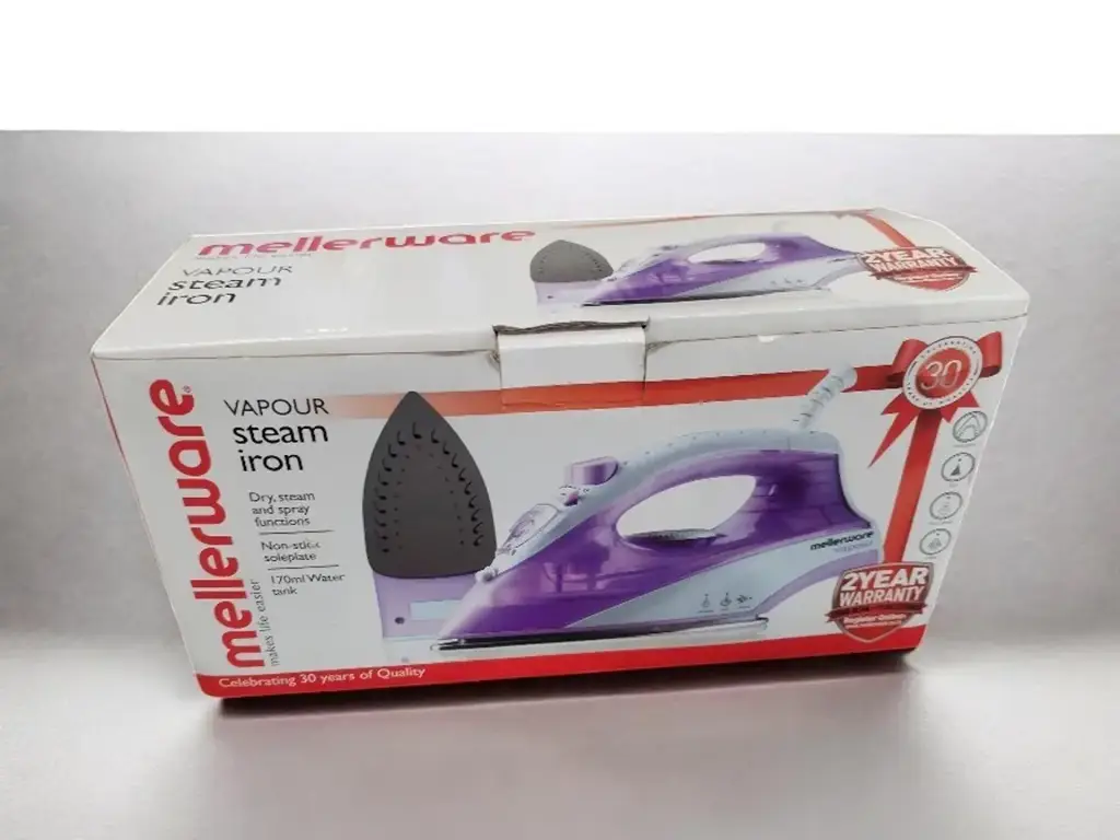 Mellerware Vapour Steam Iron - View 2
