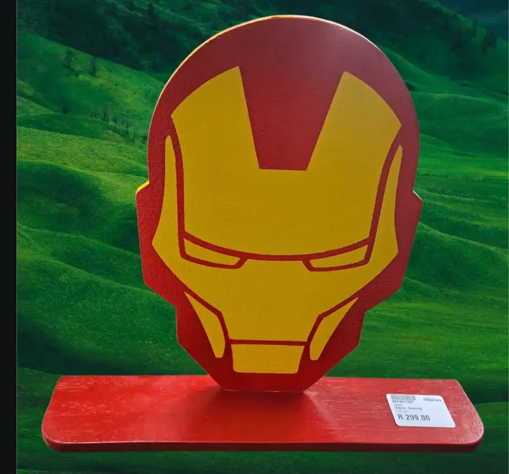 Iron Man Wooden Stand