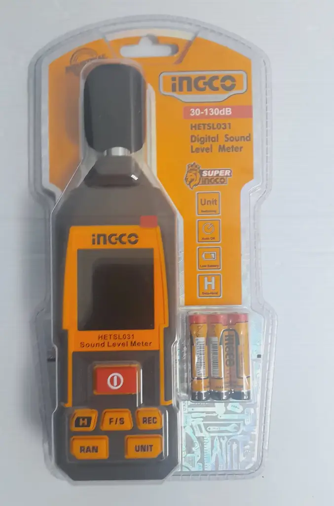 Ingco Hetsl031 Digital Sound Level Meter (30–130Db)