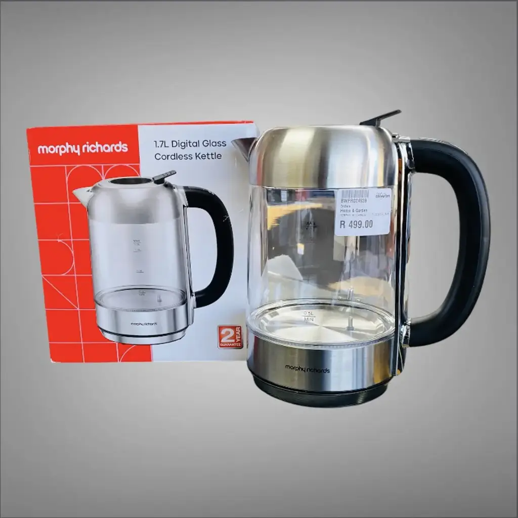 Morphy Richards 1.7L Digital Glass Kettle