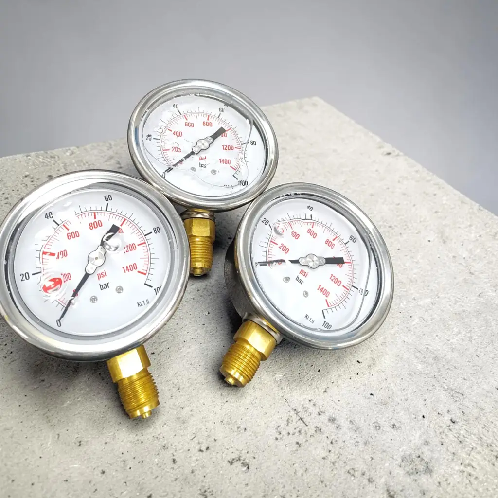 Hydraulic Pressure Guage-Compressed Air Tools