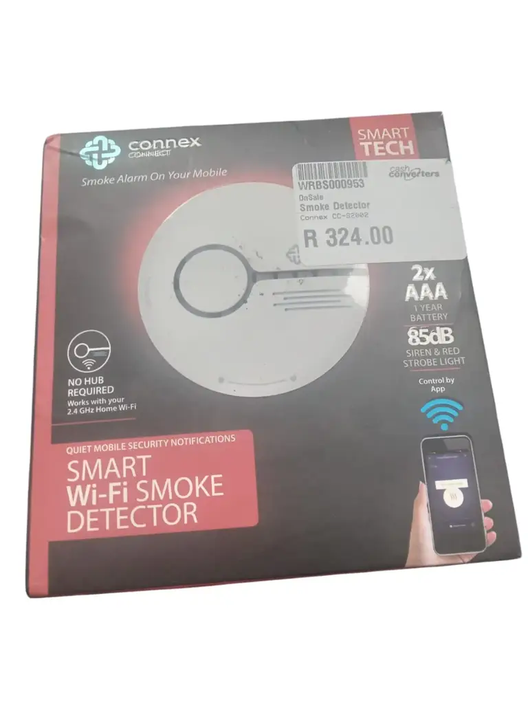 Connex Smart Wi-Fi Smoke Detector (App Controlled)