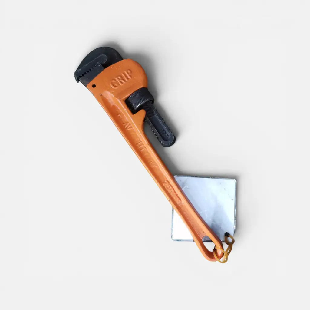 Grip Heavy Duty Pipe Wrench 260Mm