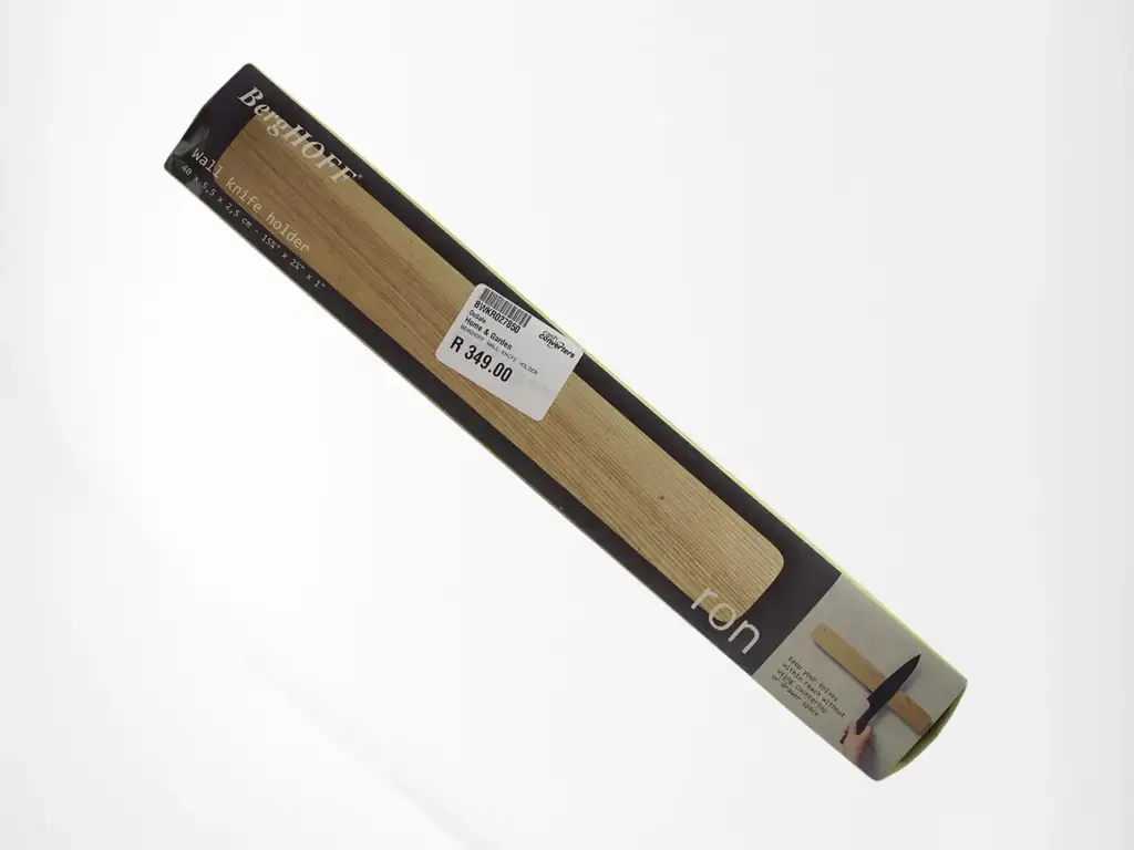 Berghoff Ron Magnetic Wood Wall Knife Holder. - View 2