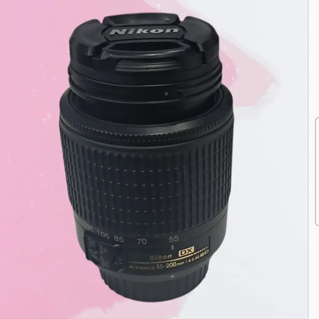 Nikon Dx Swm Ed 0.95M 55-200 Mm Camera Lens
