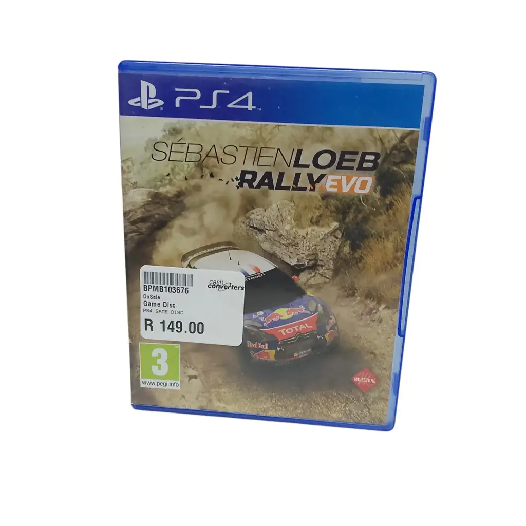 Ps4 Sebastien Loeb Rally Evo