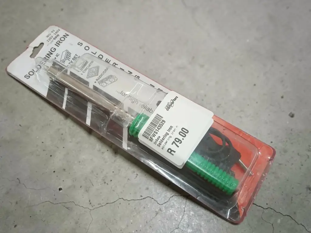 60W Electric Soldering Iron (Model Wd-62)