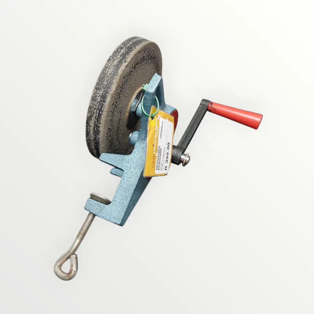 Vintage Hand Operated Bench Grinder