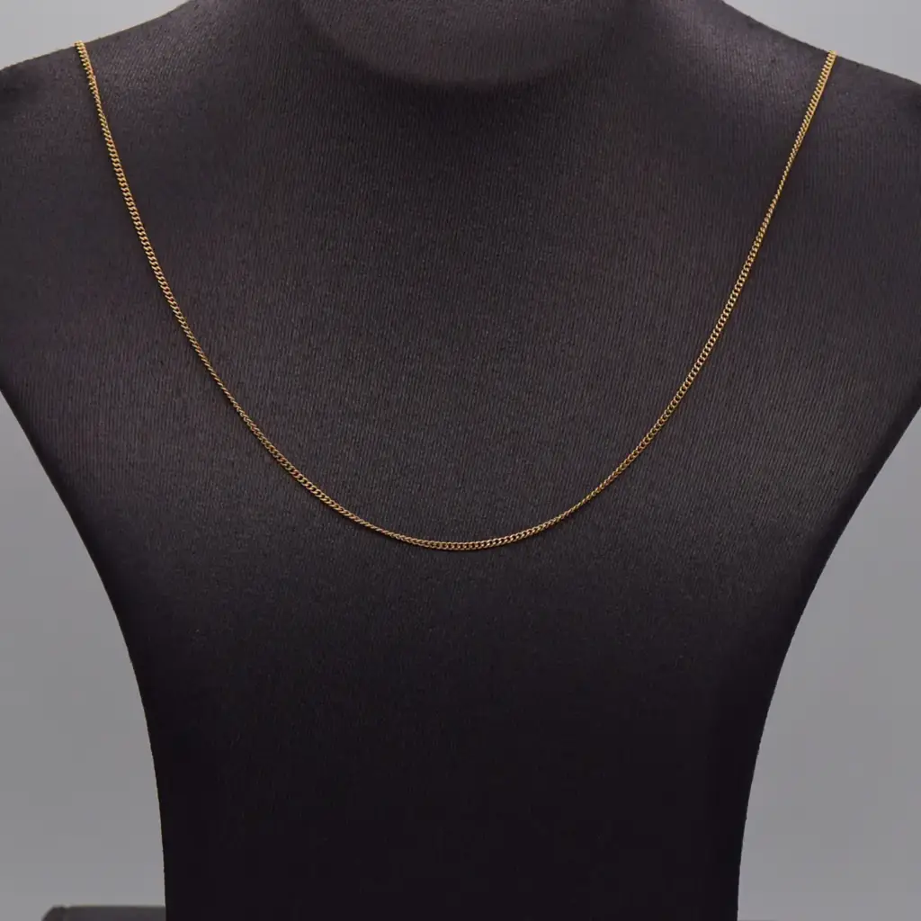 9ct Yellow Gold Chain Curb - Link