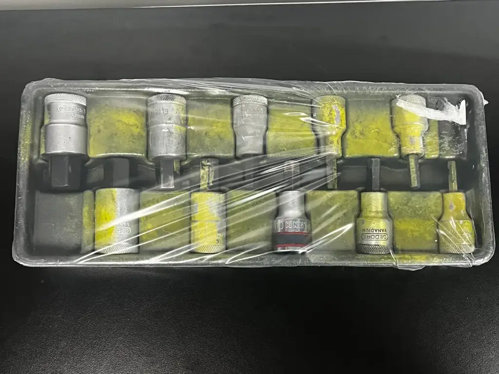 A 10-Piece (10Pcs) Socket Set