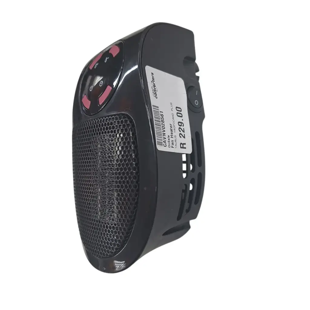 Taurus Tropicano Plug 500W Cordless Mini Heater - View 2