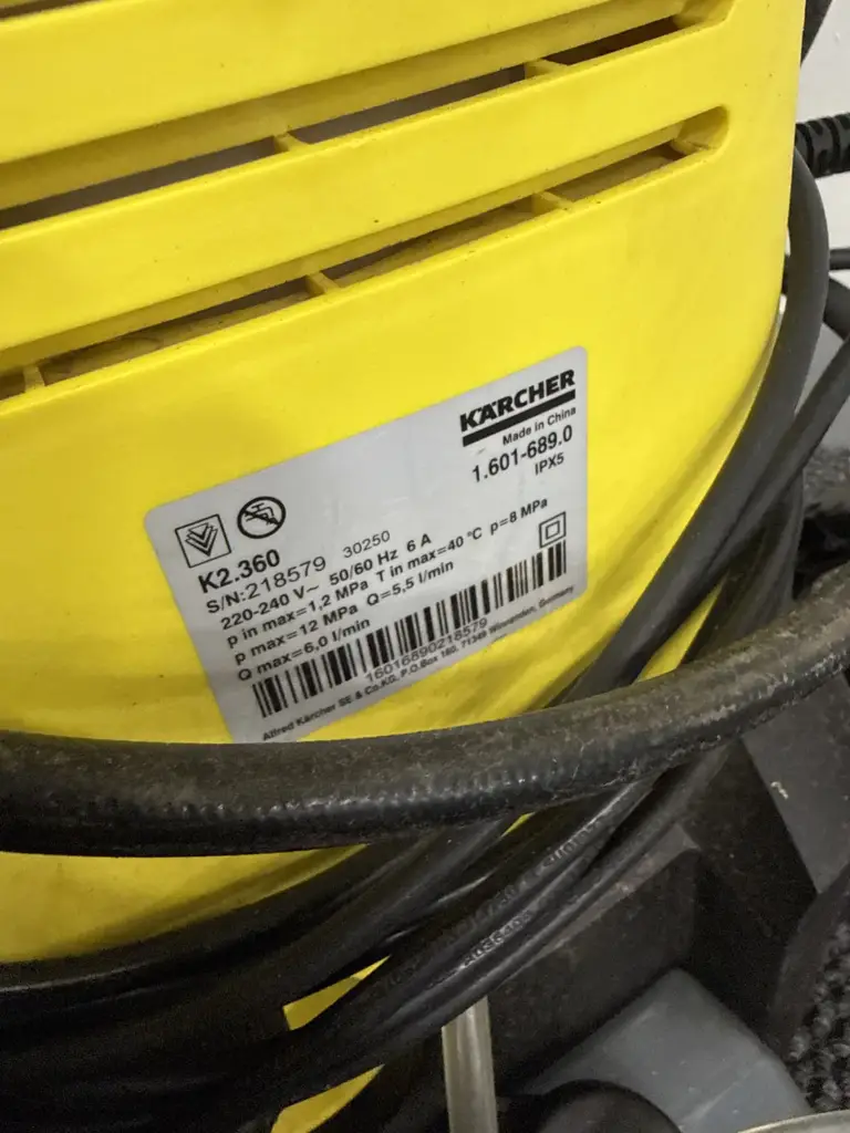 Karcher K2.360 Pressure Washer - View 3