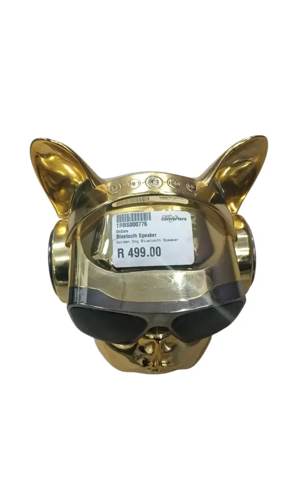 Golden Dog Bluetooth Speaker