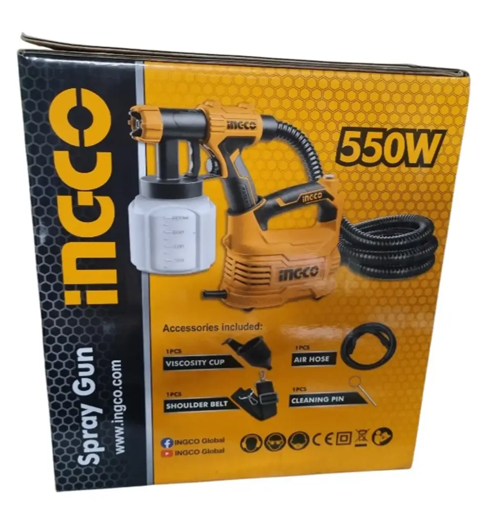 Ingco 500 W Spray Gun - View 3