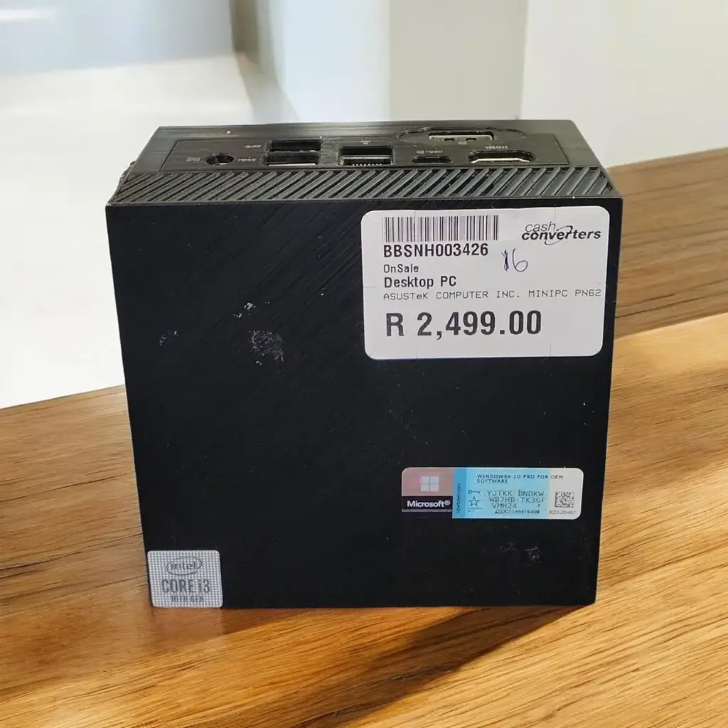 Asustek Computer Inc Minipc Pn62s Core I3 - View 3