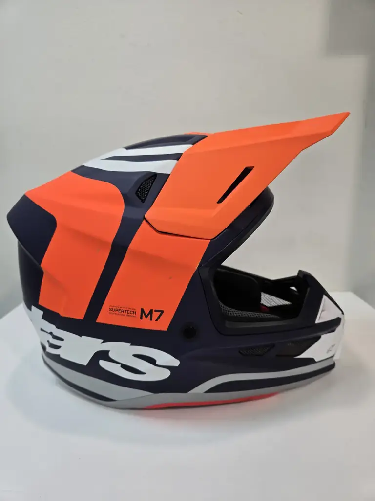 Alpinestars S-M7 Core Motocross Helmet - View 2
